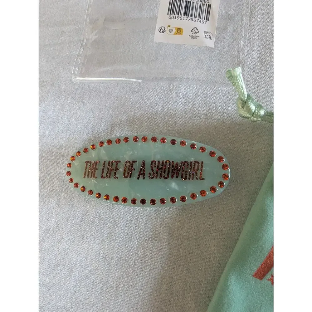 Taylor Swift The Life Of A Showgirl Barrette Hair Clip Accessory